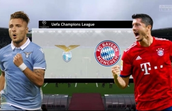 Link xem trực tiếp Lazio vs Bayern Munich (Cup C1 Châu Âu), 3h ngày 24/2