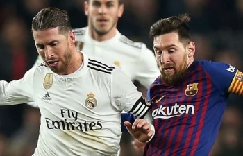 Xem trực tiếp bóng đá Real Madrid vs Barcelona (La Liga), 2h45 ngày 3/3