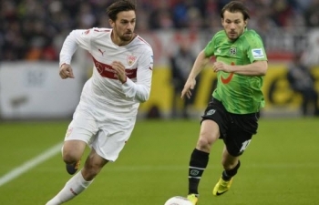 Xem trực tiếp bóng đá Vfb Stuttgart vs Hannover 96 (VĐ Đức), 21h30 ngày 3/3