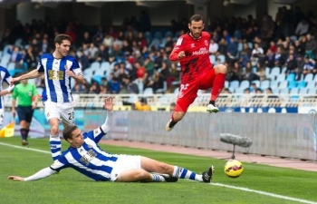 Xem trực tiếp bóng đá Sevilla vs Real Sociedad (La Liga), 0h30 ngày 11/3