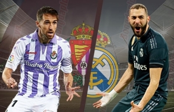 Xem trực tiếp bóng đá Valladolid vs Real Madrid (La Liga), 2h45 ngày 11/3