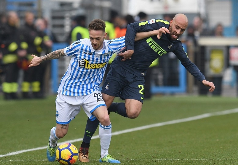 Xem trực tiếp bóng đá Inter vs Spal (Serie A), 21h ngày 10/3