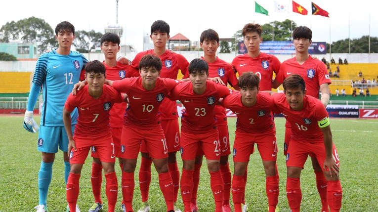 Xem trực tiếp bóng đá U23 Hàn Quốc vs U23 Đài Loan (U23 châu Á), 17h ngày 22/3