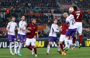 Link xem trực tiếp bóng đá AS Roma vs Fiorentina (Serie A), 2h ngày 4/4