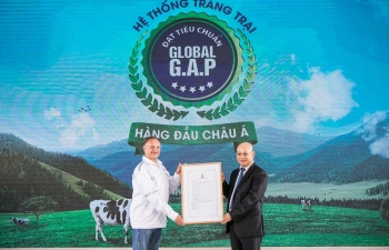 Việt Nam sở hữu hệ thống trang trại bò sữa chuẩn Global G.A.P lớn nhất châu Á