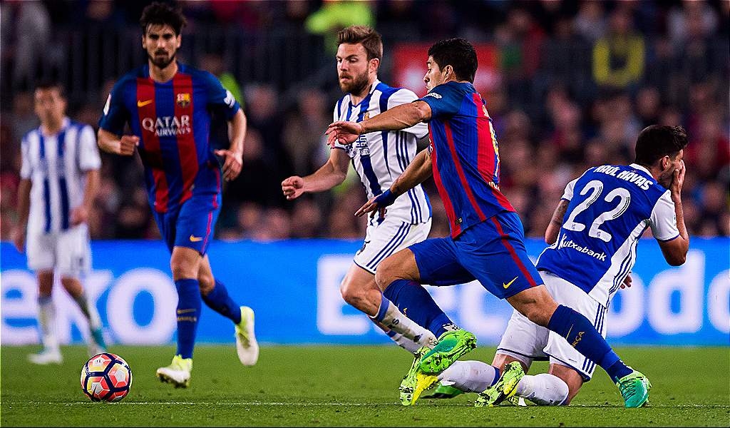 1h45 ngày 21/4, trực tiếp bóng đá Barca vs Real Sociedad (La Liga)