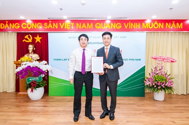 vietcombank thanh lap van phong dai dien khu vuc phia nam