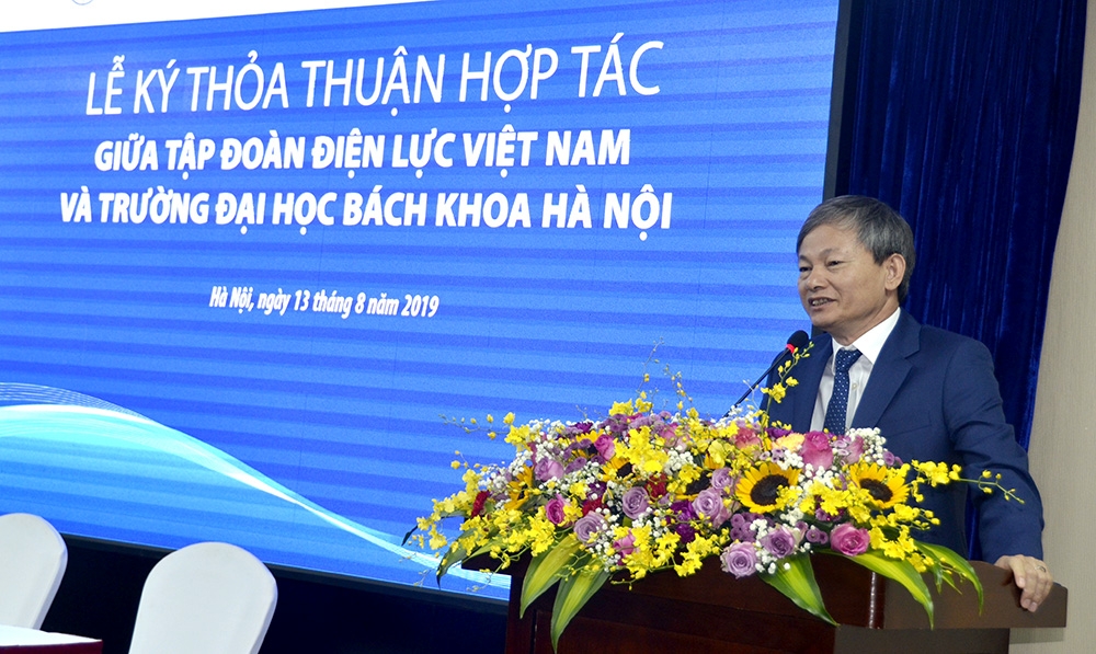 EVN ký thỏa thuận hợp tác với Trường Đại học Bách Khoa Hà Nội