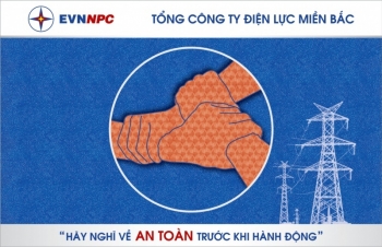 Bức tranh dấu vân tay của EVNNPC đăng ký kỷ lục Việt Nam