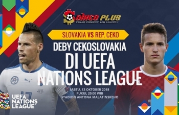 Link xem trực tiếp bóng đá Slovakia vs Czech (UEFA Nations League) 20h00 ngày 13/10