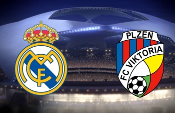 Xem trực tiếp bóng đá Real Madrid vs Viktoria Plzen, 2h ngày 24/10 ở đâu?