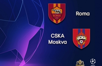 Link xem trực tiếp bóng đá AS Roma vs CSKA Moscow, 2h00 ngày 24/10