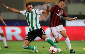 Link xem trực tiếp bóng đá AC Milan vs Real Betis, 23h55 ngày 25/10