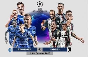 Xem trực tiếp Dinamo Kiev vs Juventus ở đâu?