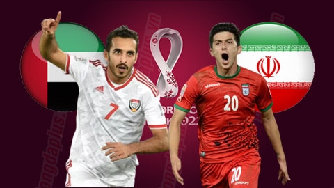 Link xem trực tiếp UAE vs Iran (Vòng loại World Cup 2022), 23h45 ngày 7/10