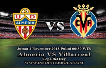 Xem trực tiếp bóng đá Almeria vs Villarreal, 0h30 ngày 2/11