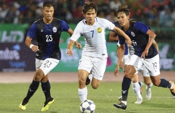 Link xem trực tiếp bóng đá Campuchia vs Malaysia (AFF Cup 2018), 18h30 ngày 9/11