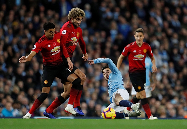 derby manchertes man city 3 1 man utd