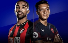 xem truc tiep bong da bournemouth vs arsenal o dau