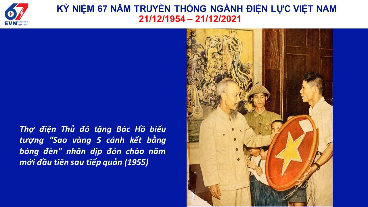 Điện lực Việt Nam - 67 năm “Thắp sáng niềm tin”