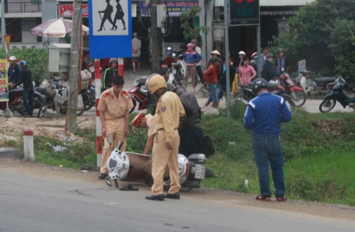 tai nan lien hoan tren quoc lo 1 giao thong ach tac nghiem trong