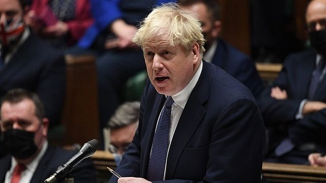 Thủ tướng Anh Boris Johnson.