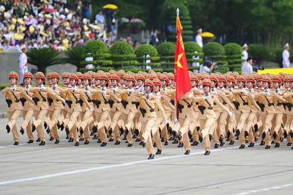 Những hình ảnh ấn tượng trong lễ diễu binh, diễu hành sáng 2/9