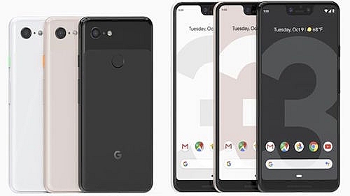 google trinh lang bo doi pixel 3 va 3 xl voi man hinh tai tho