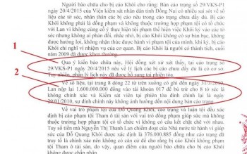 Cáo trạng sai, án vẫn tuyên (?!)