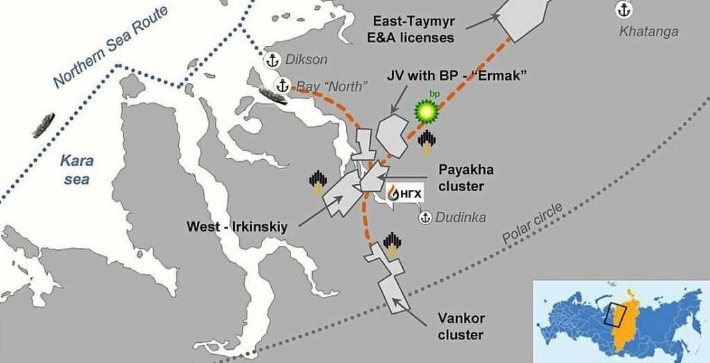 Nhà đầu tư Ý sẽ tham gia dự án Vostok Oil của Rosneft