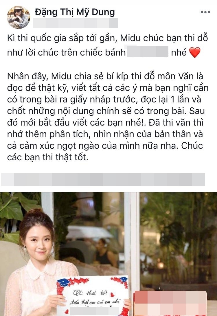 loat sao viet gui loi chuc den cac si tu thi thpt quoc gia