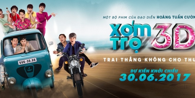 “Xóm trọ 3D” lập kỷ lục sau 3 ngày công chiếu