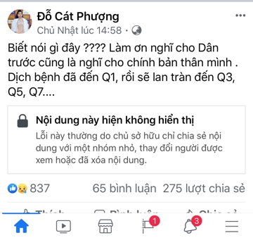 ngo thanh van gay tranh cai vi thong tin dich virus corona