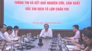 Việt Nam sản xuất thành công vắc xin phòng bệnh dịch tả lợn châu Phi