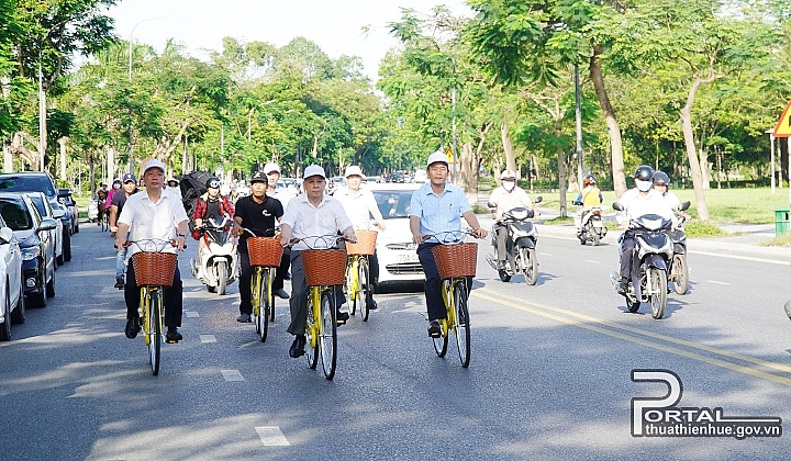 Thừa Thiên Huế: Khai trương Hệ thống Xe đạp chia sẻ công cộng