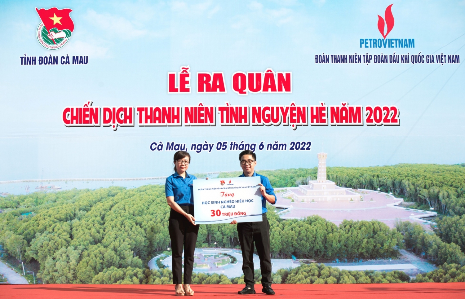 Tuổi trẻ Dầu khí ra quân Chiến dịch Thanh niên tình nguyện hè 2022