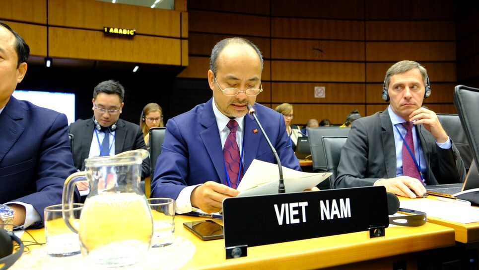 Đoàn Việt Nam tham gia cuộc họp định kỳ lần 2 Hội đồng thống đốc cơ quan năng lượng nguyên tử quốc tế (IAEA)