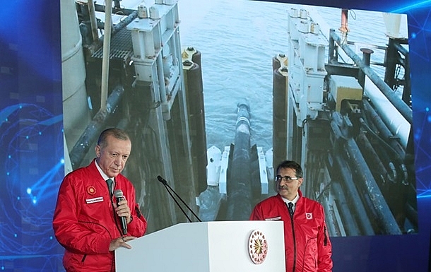 Thổ Nhĩ Kỳ xây đường ống vận chuyển khí đốt từ Biển Đen