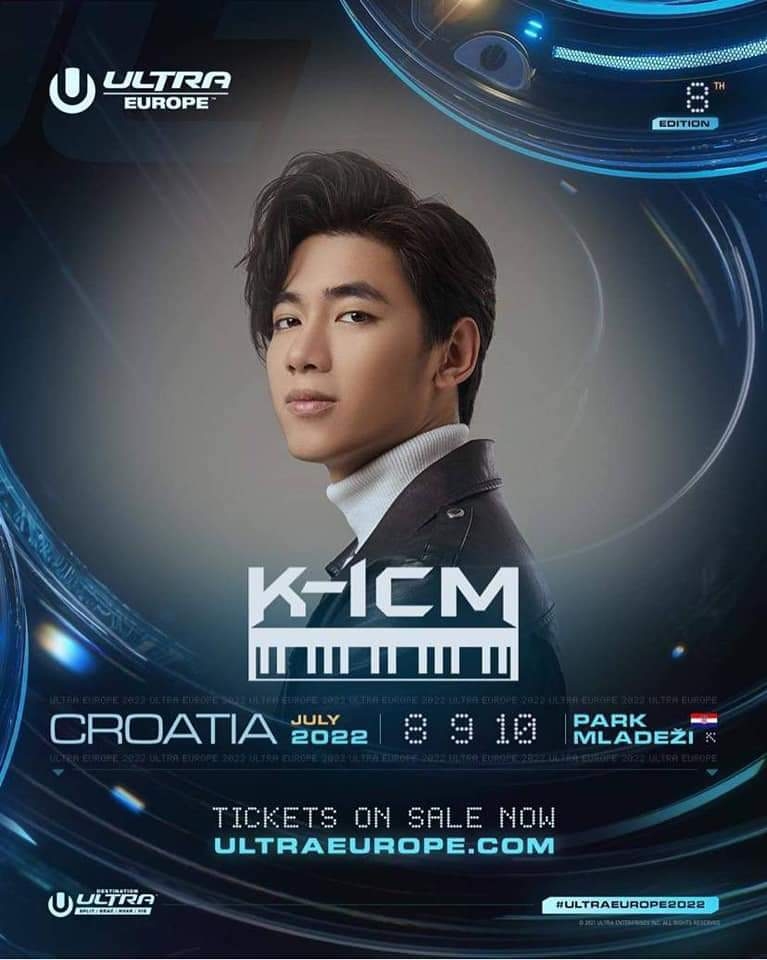 K-ICM xác nhận góp mặt trong Lễ hội âm nhạc EDM đình đám - Ultra châu Âu năm nay.