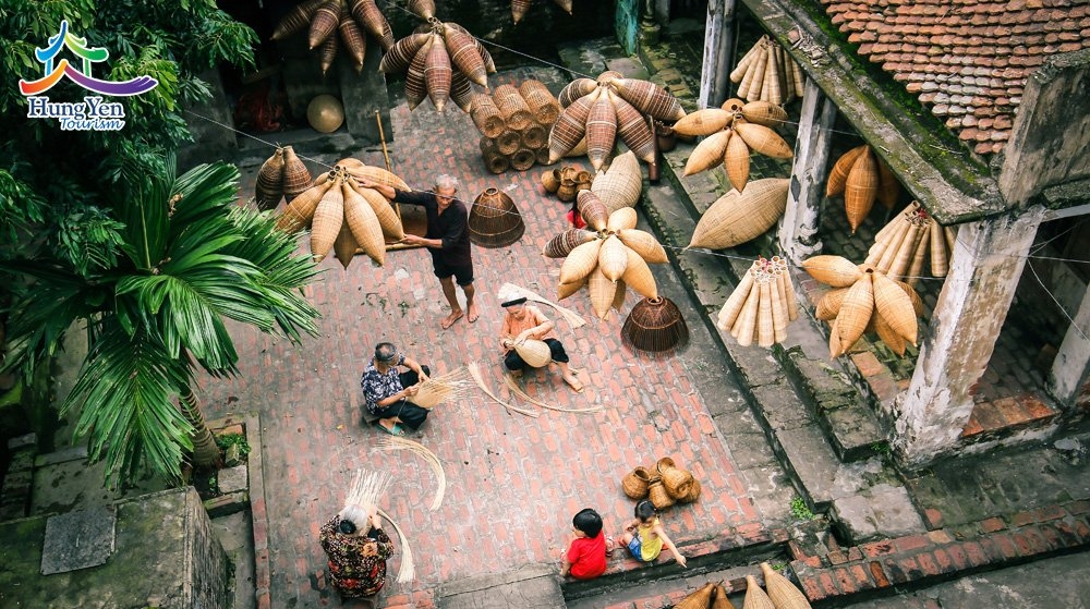 Về thăm làng nghề đan đó truyền thống để cảm nhận nét đẹp hồn quê