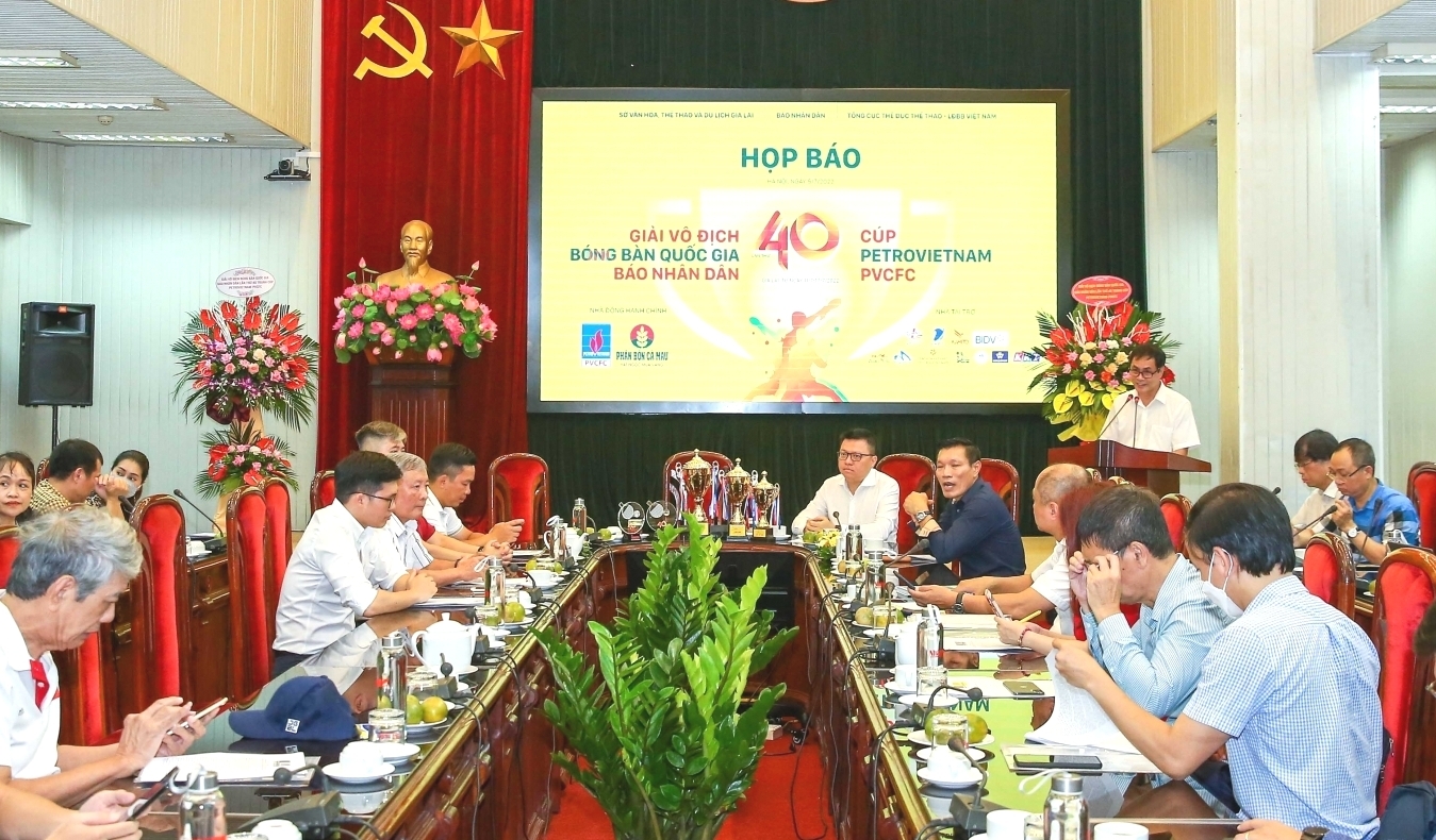 169 VĐV bóng bàn tranh cúp Petrovietnam - PVCFC 2022