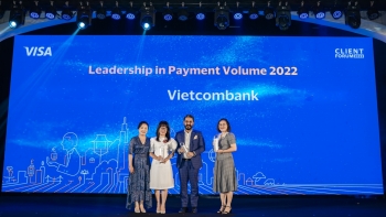 Vietcombank được vinh danh tại nhiều hạng mục giải thưởng quan trọng của Tổ chức thẻ quốc tế Visa