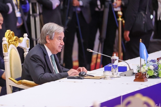 Tổng Thư ký LHQ Antonio Guterres - Ảnh: VGP/Nhật Bắc