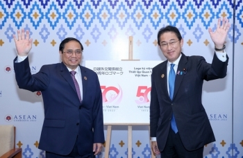 Thủ tướng Chính phủ Phạm Minh Chính gặp Thủ tướng Nhật Bản Kishida Fumio