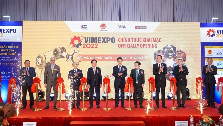 VIMEXPO 2022: Cơ hội kết nối phát triển Công nghiệp hỗ trợ và Chế biến chế tạo Việt Nam