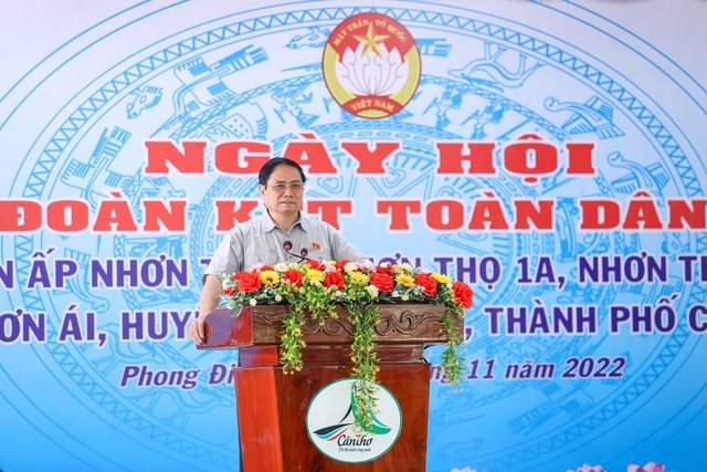 Thủ tướng Phạm Minh Chính dự Ngày hội Đại đoàn kết toàn dân tộc