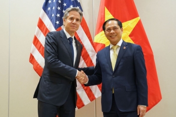 Bộ trưởng Bộ Ngoại giao Bùi Thanh Sơn gặp Ngoại trưởng Hoa Kỳ Anthony Blinken