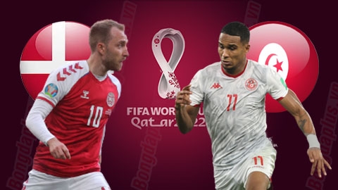 Link xem trực tiếp Đan Mạch vs Tunisia (World Cup 2022), 20h ngày 22/11