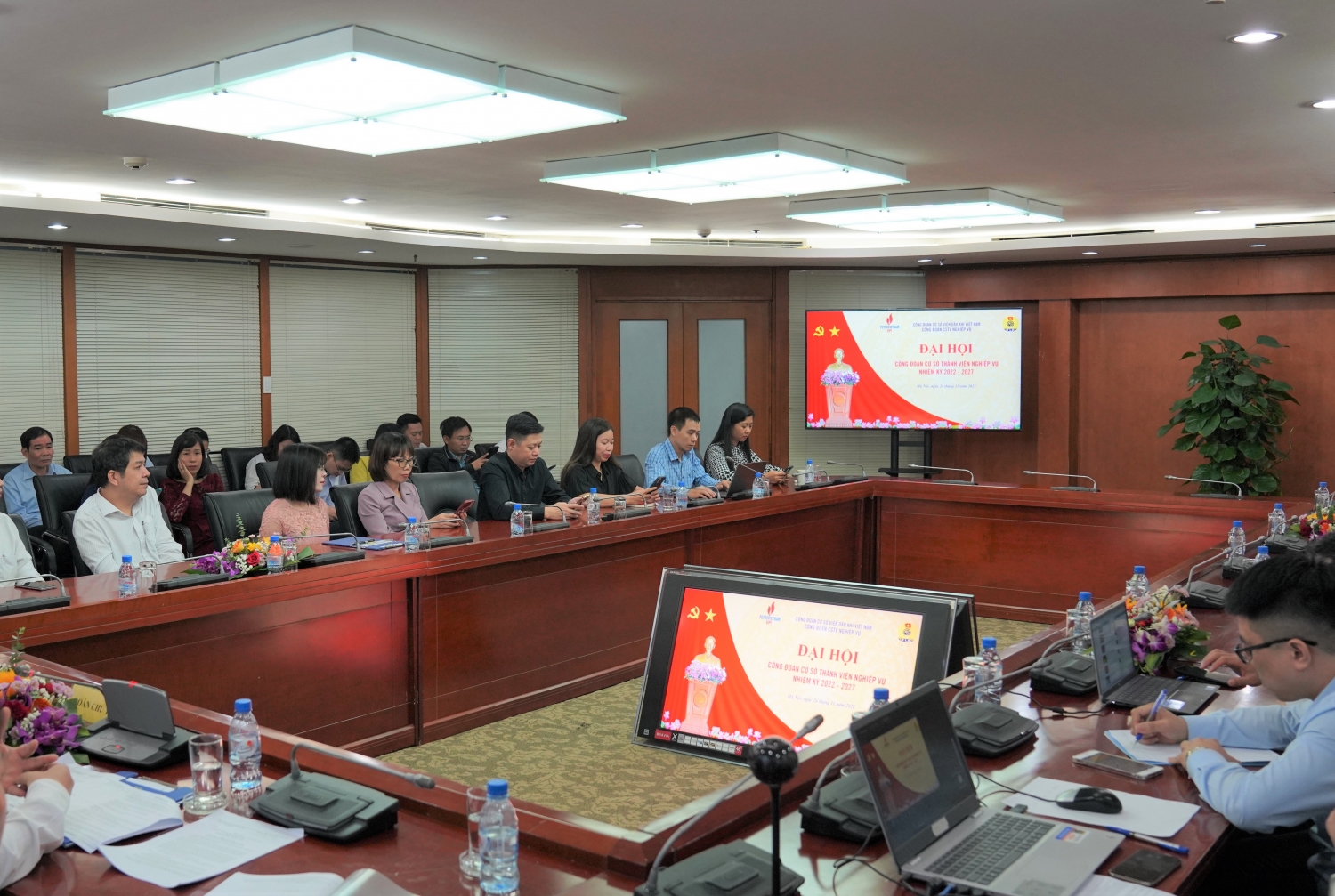 Công đoàn CSTV Nghiệp vụ Viện Dầu khí Việt Nam tổ chức Đại hội lần thứ V nhiệm kỳ 2022 - 2027
