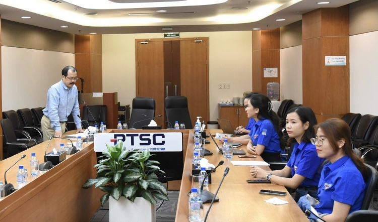 PTSC sinh hoạt chuyên đề về công tác an ninh quốc phòng biển đảo